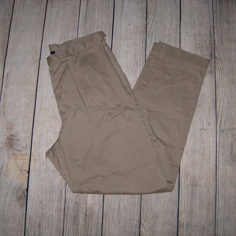 Ann Taylor Stretch Tan Pants 14
